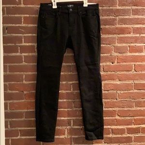 NWT Loft Outlet Modern Skinny Jean - Black
